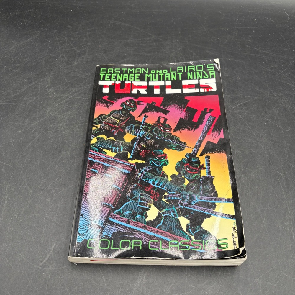 TMNT Color Classics Vol 1 IDW Eastman Laird Teenage Mutant Ninja Turtles Comic
